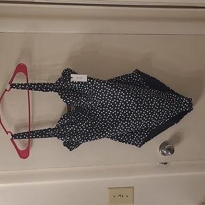 CUTE NWT black polka dot 38e swimsuit